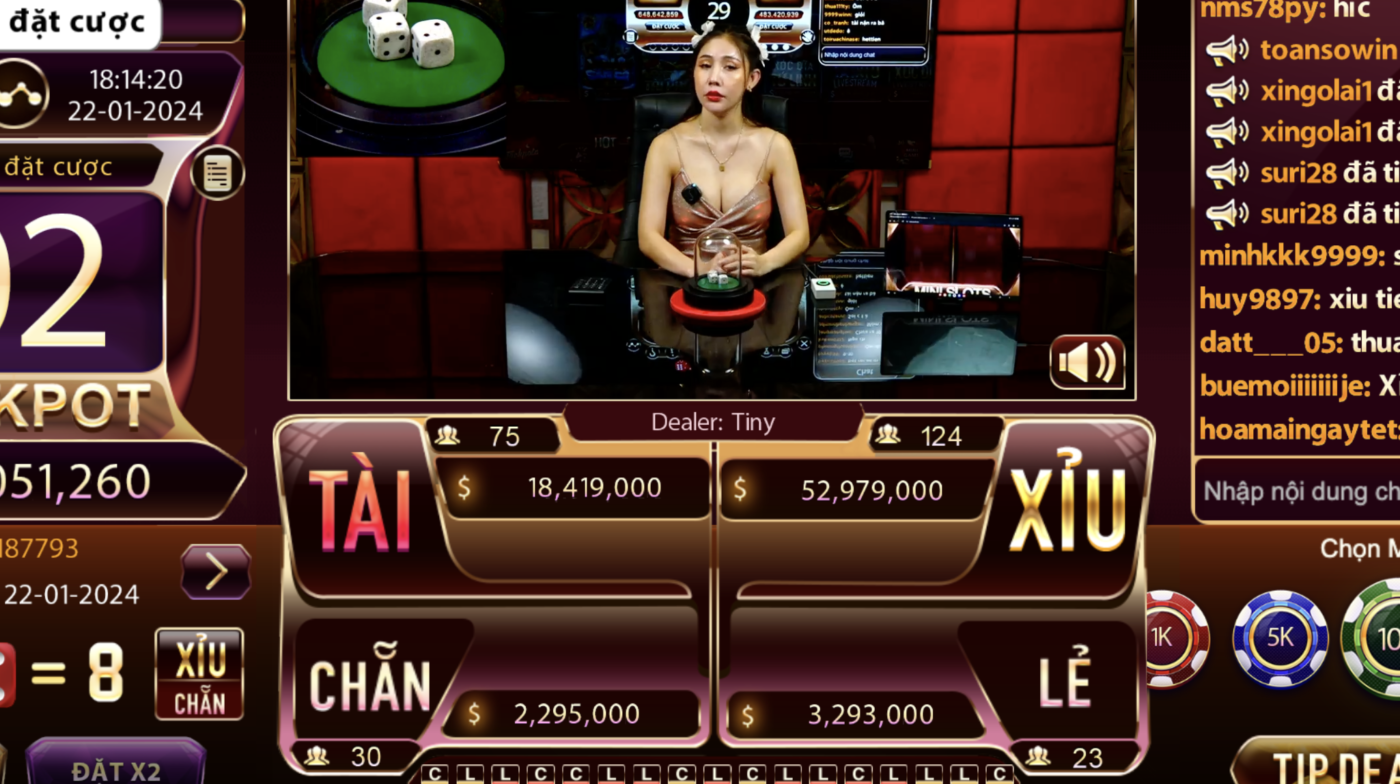 Một số chú ý cần nắm bắt khi chơi Tài xỉu livestream