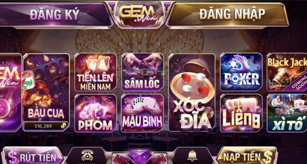 Tải Gemwin thưởng thức ngay ưu điểm từ game Bầu Cua